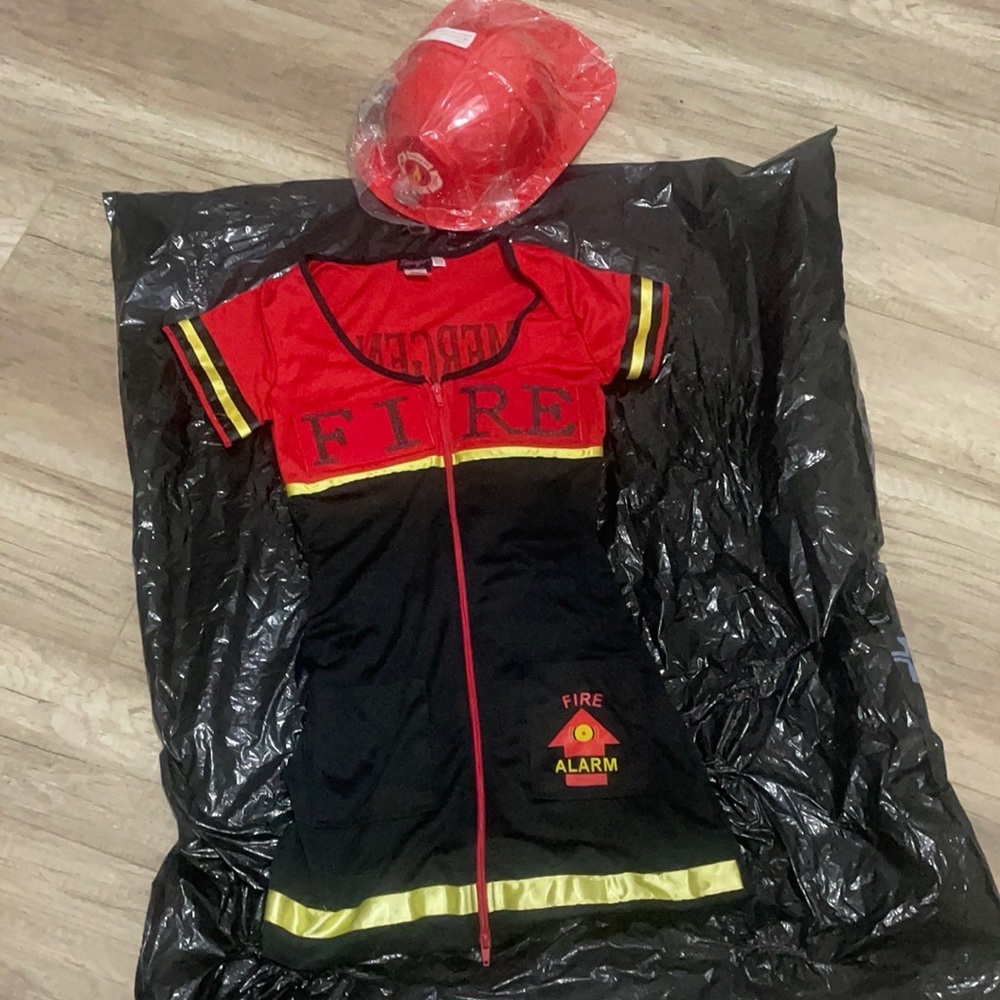 Firefighter girl Halloween costume